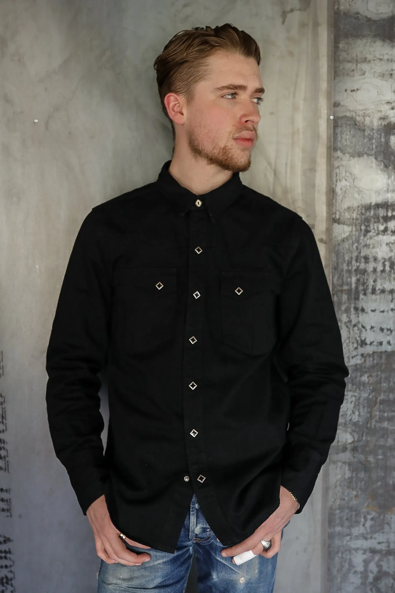 Calico 9oz Black Denim
