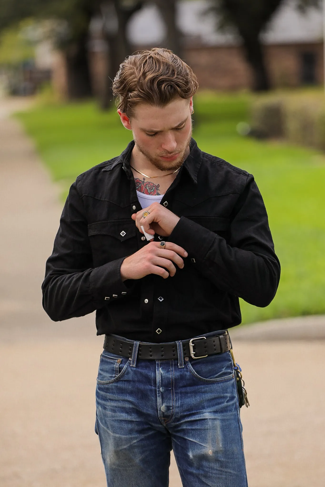 Calico 9oz Black Denim