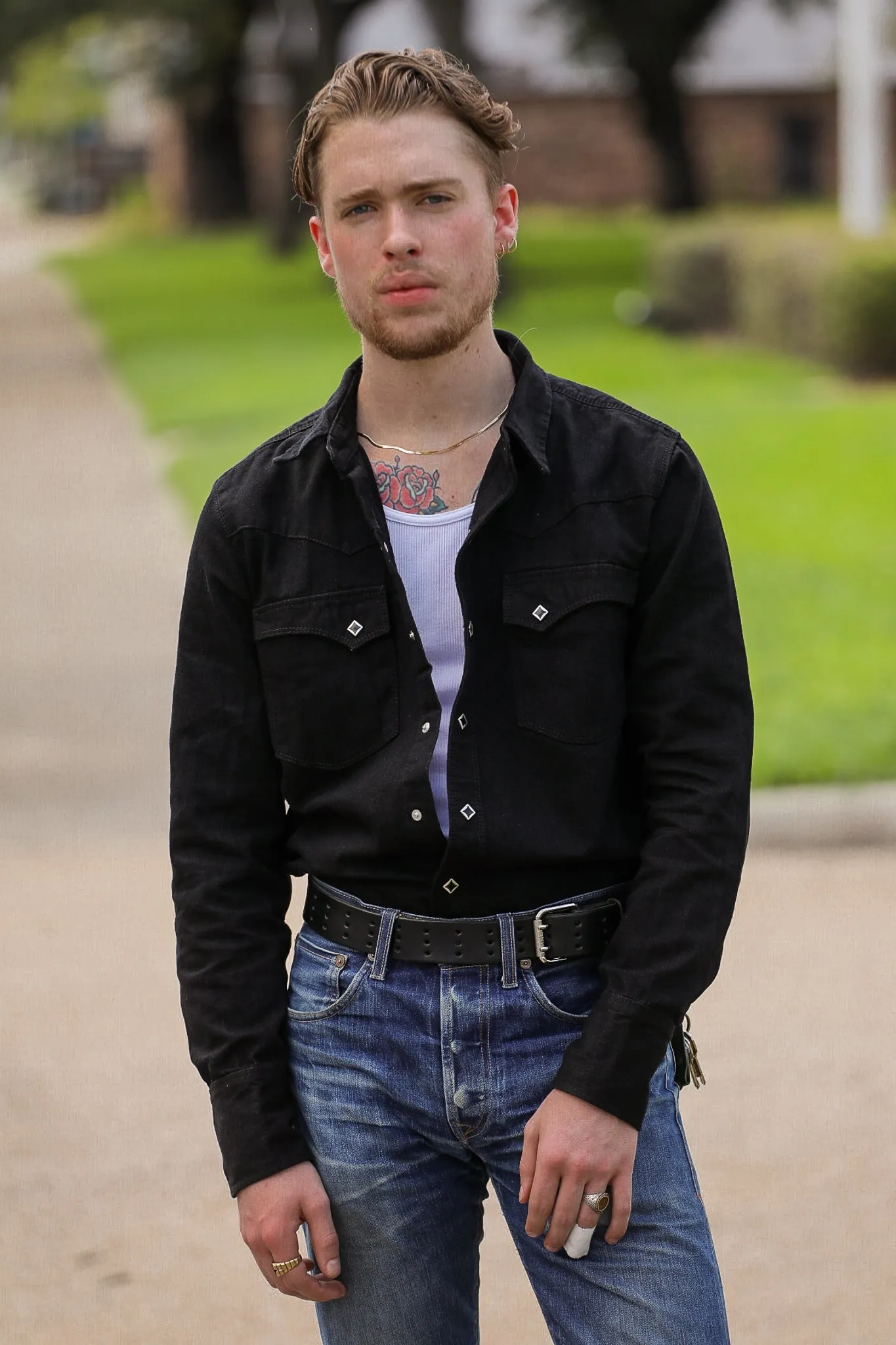 Calico 9oz Black Denim