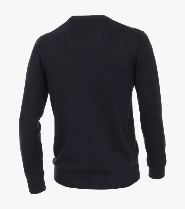 Casa Moda V-Neck Sweater 135 - Navy