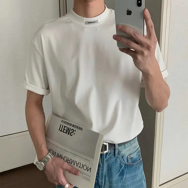Casual Solid Color T-shirt