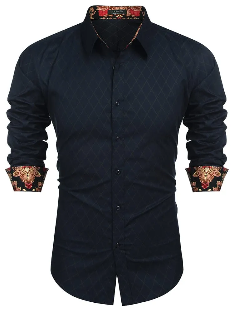 Checked Shirt Business Shirt