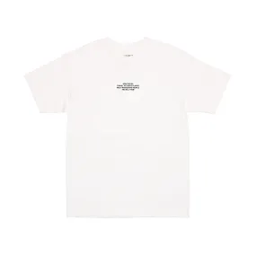 CIA VACATION T-SHIRT WHITE