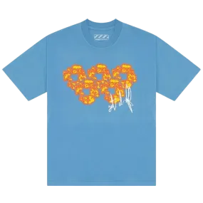 Denim Tears x Offset Set It Off 4 T-Shirt 'Blue'