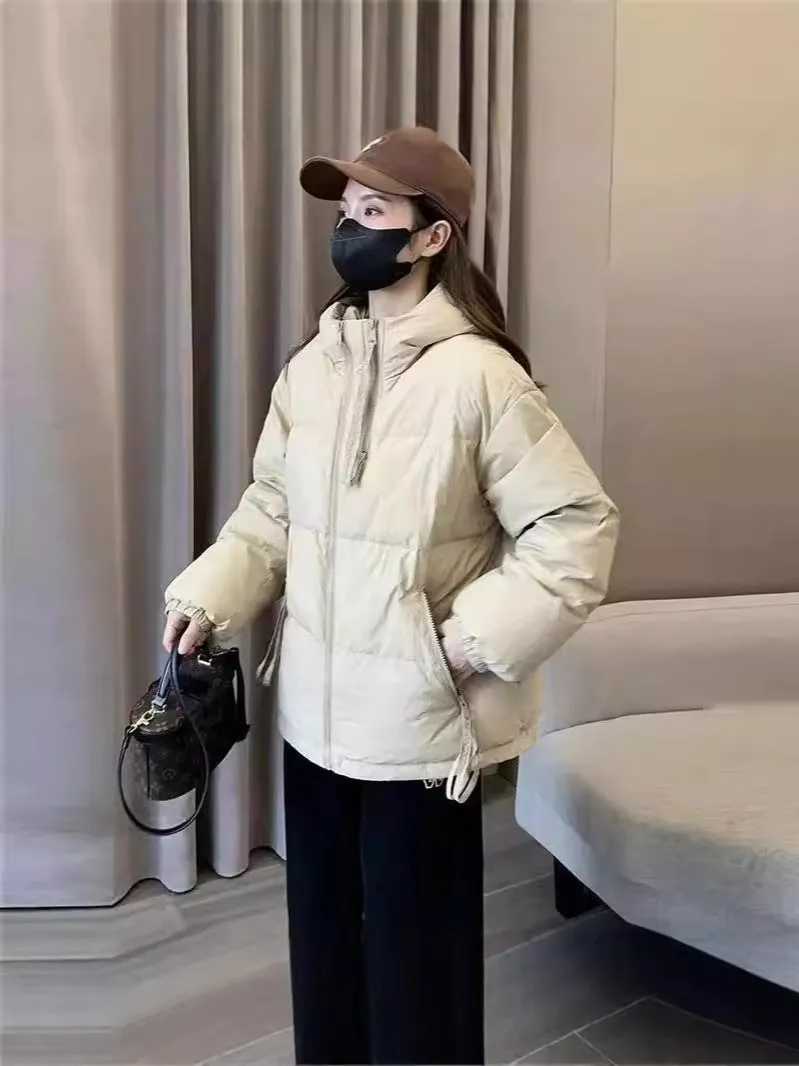 Down cotton-padded clothes women's 2025 new winter popular high-grade thickened cotton-padded jackets, foreign-style small short cotton-padded jackets
