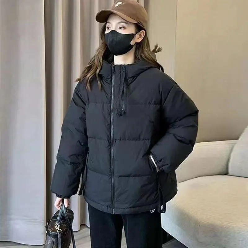 Down cotton-padded clothes women's 2025 new winter popular high-grade thickened cotton-padded jackets, foreign-style small short cotton-padded jackets