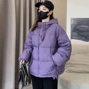 Down cotton-padded clothes women's 2025 new winter popular high-grade thickened cotton-padded jackets, foreign-style small short cotton-padded jackets