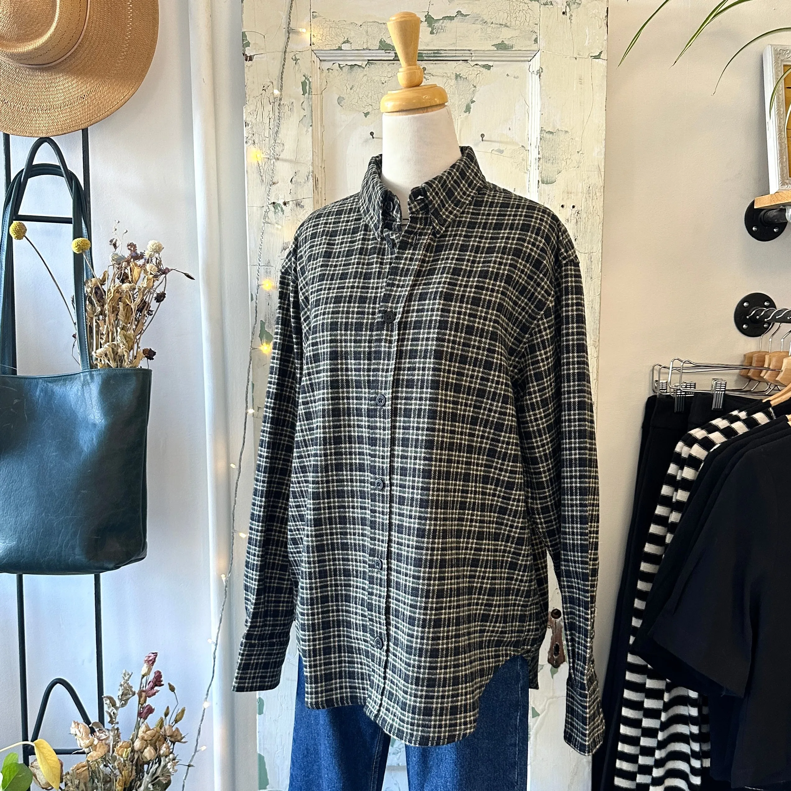 Dr. Denim // Ray Shirt Mountain Check