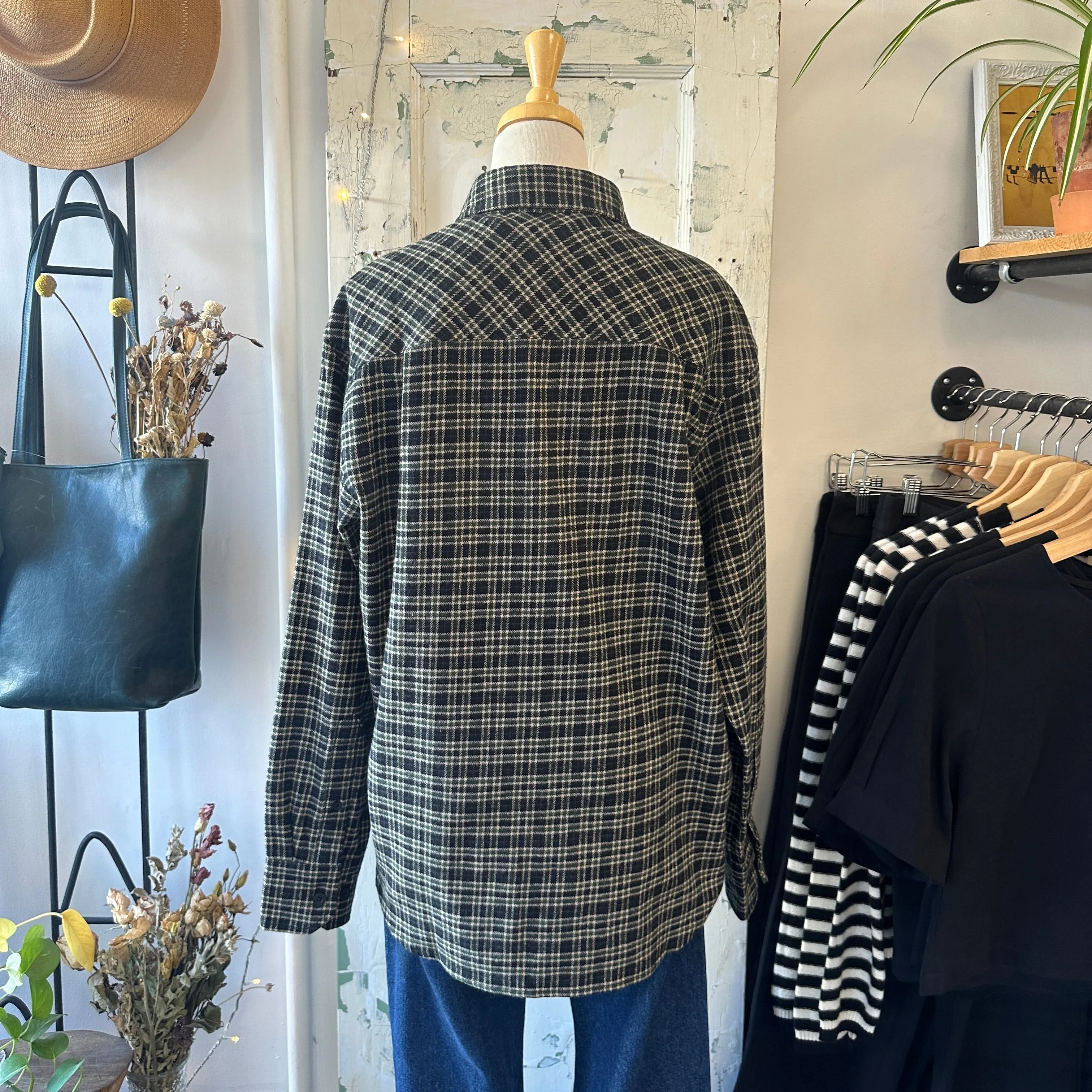 Dr. Denim // Ray Shirt Mountain Check