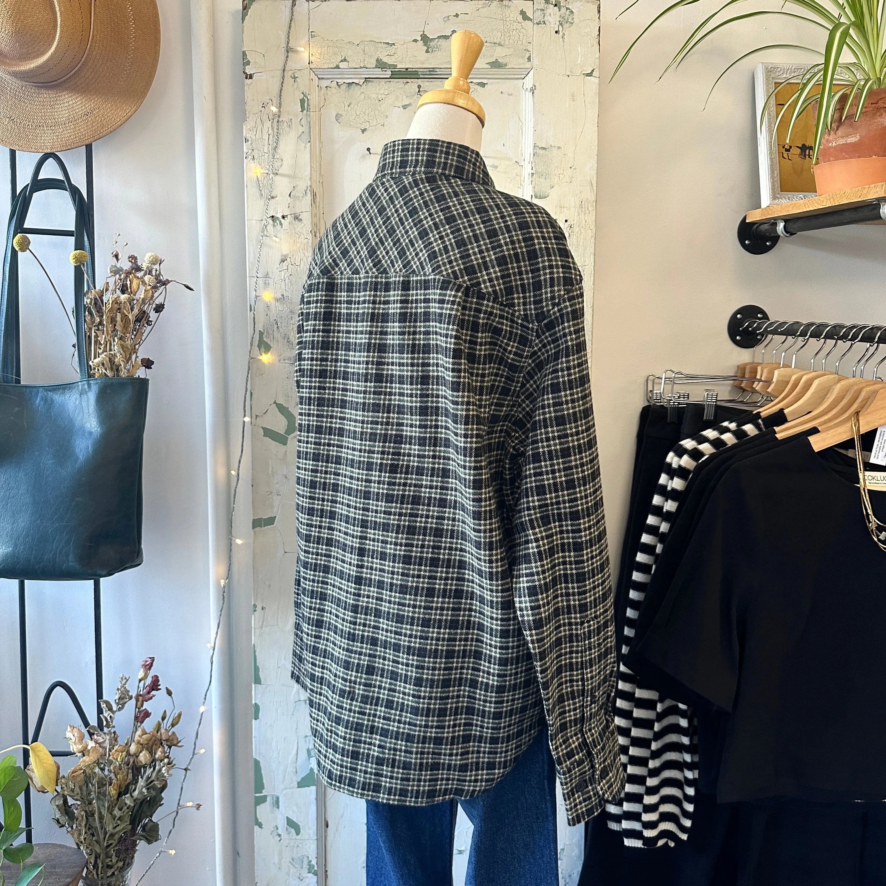 Dr. Denim // Ray Shirt Mountain Check
