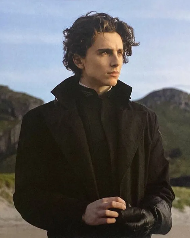 Dune Timothée Chalamet Black Coat