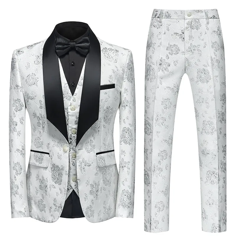 Dylan Brew Collections Mens White Suits and Wedding Tuxedos