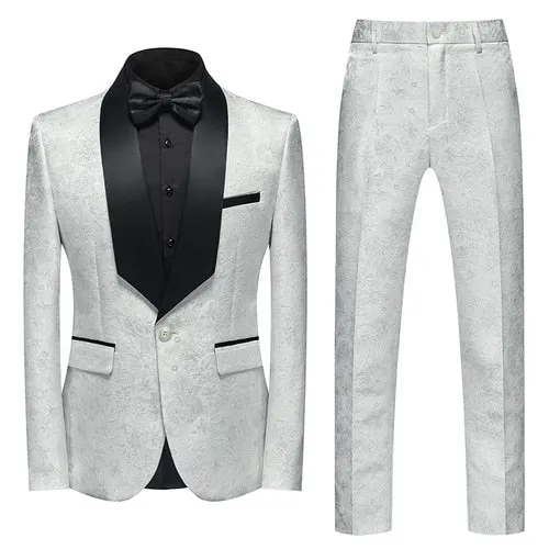 Dylan Brew Collections Mens White Suits and Wedding Tuxedos
