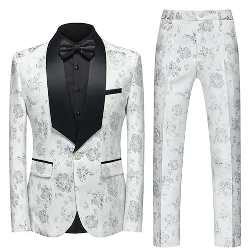 Dylan Brew Collections Mens White Suits and Wedding Tuxedos