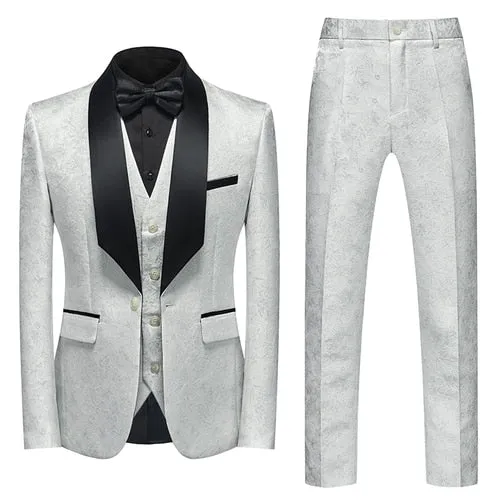 Dylan Brew Collections Mens White Suits and Wedding Tuxedos