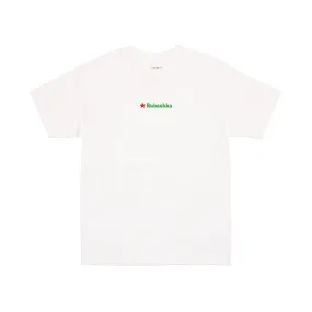 EMBROIDERED BREW T-SHIRT WHITE