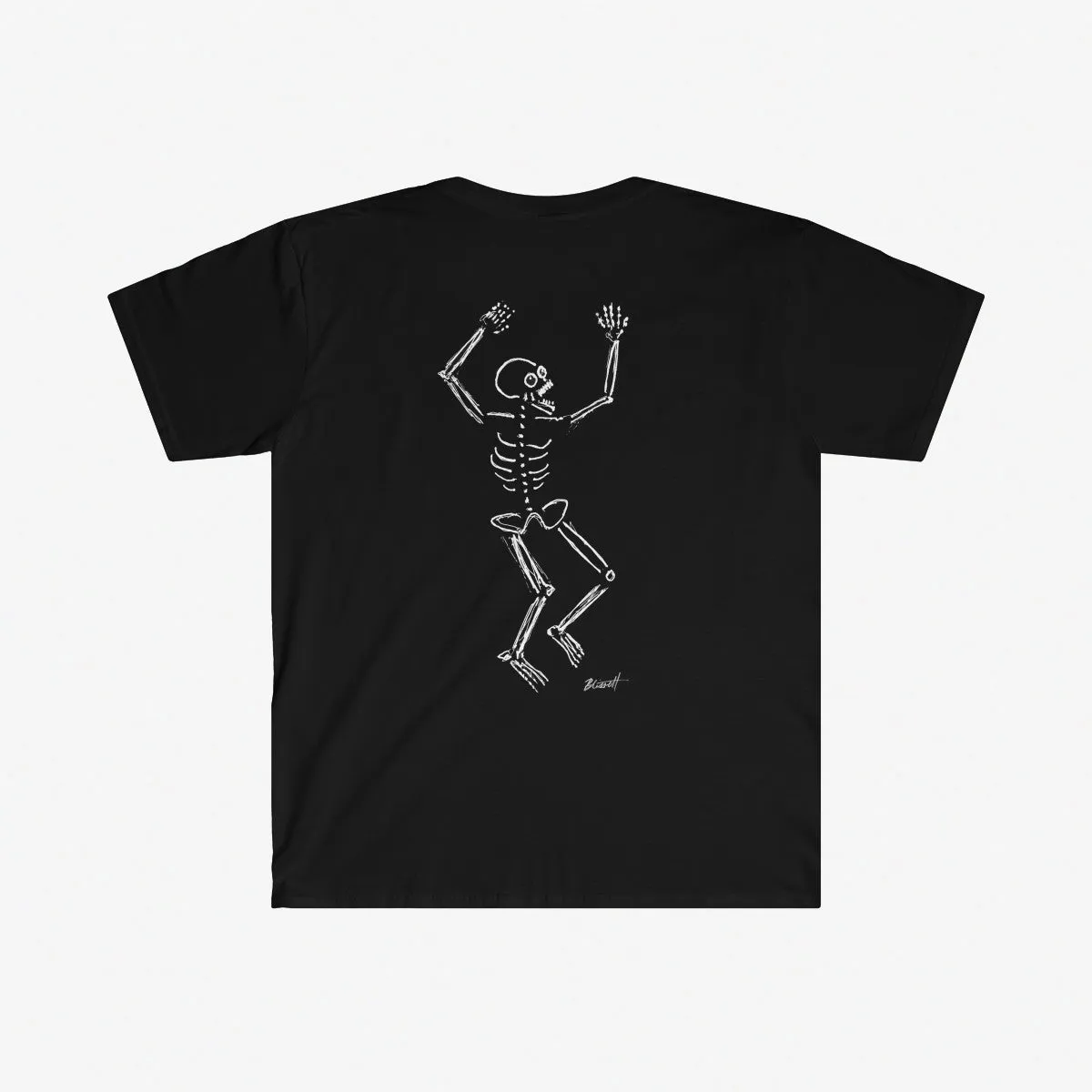 Eskeleto Bailando Softstyle T-Shirt