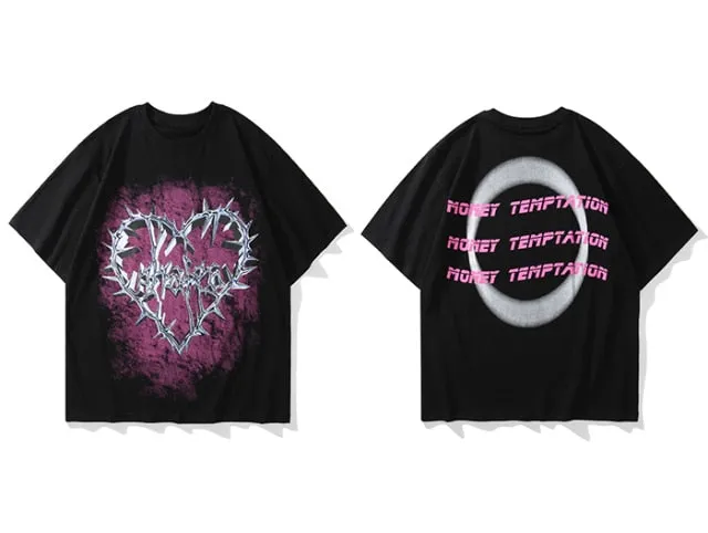 Extreme Aesthetic 'Temptation' Cotton T-Shirt