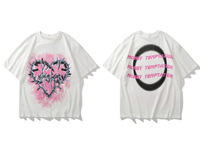 Extreme Aesthetic 'Temptation' Cotton T-Shirt