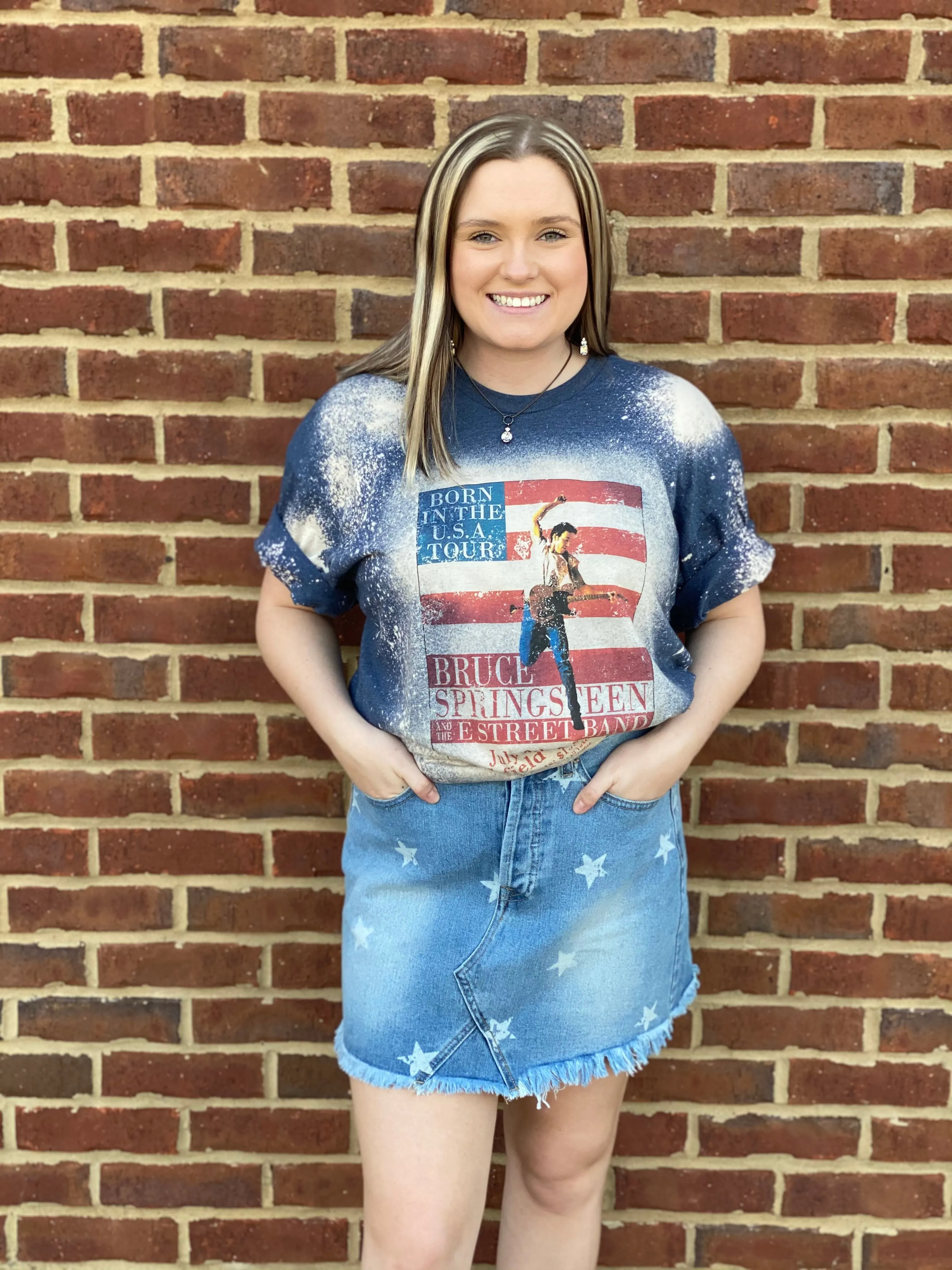 Follow your Star Denim Skirt