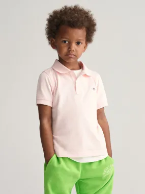 Gant Kids Pink Fashion Regular Fit Polo T-Shirt