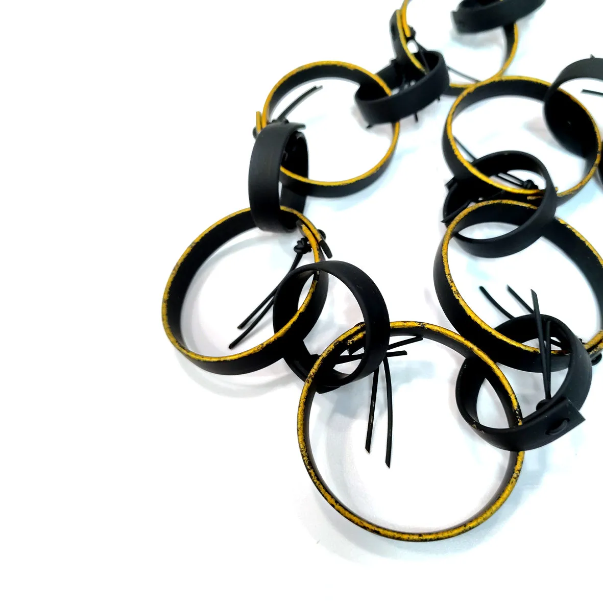 GHALIA long necklace Antic Gold