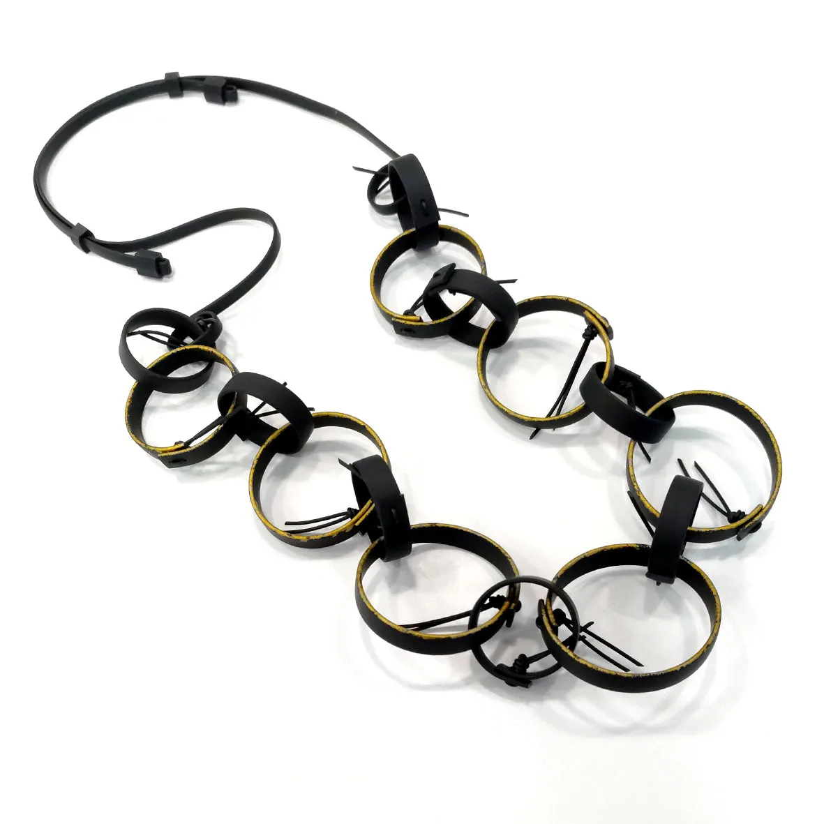 GHALIA long necklace Antic Gold