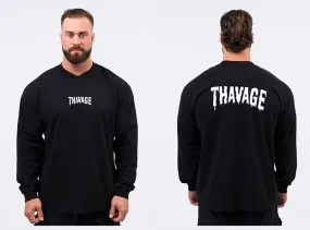 GYM BUDDY POWERLIFTING LONG SLEEVE CREW NECK SWEATSHIRT