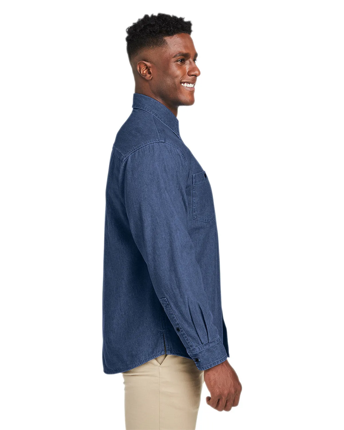 Harriton Men's Denim Shirt-Jacket M540