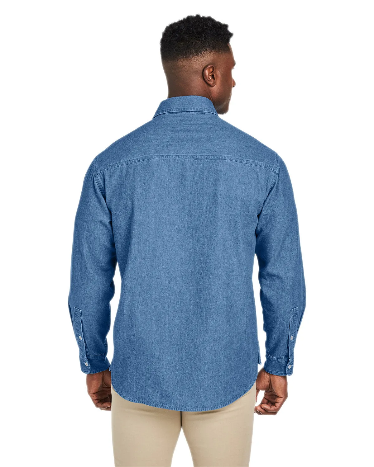Harriton Men's Denim Shirt-Jacket M540
