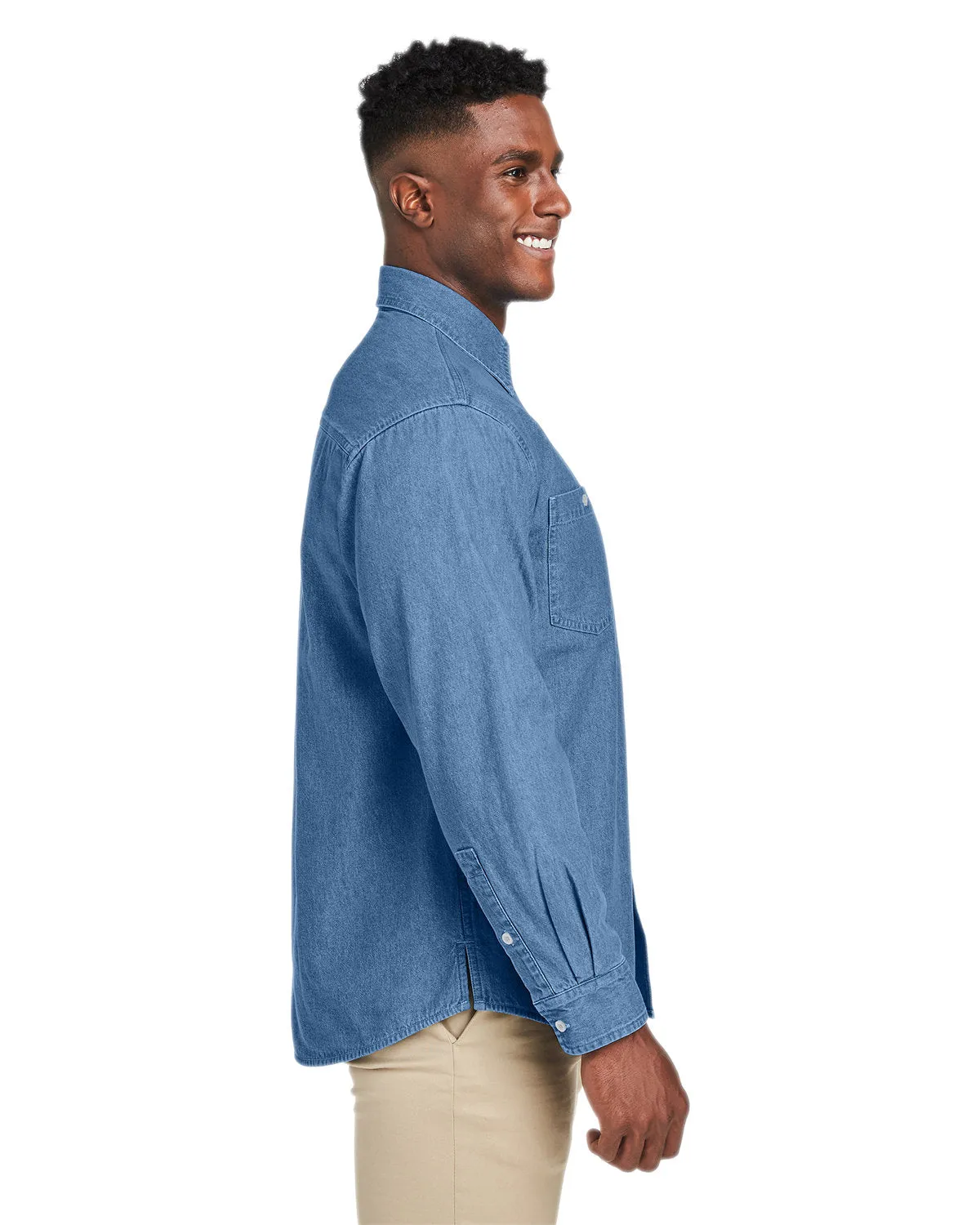 Harriton Men's Denim Shirt-Jacket M540