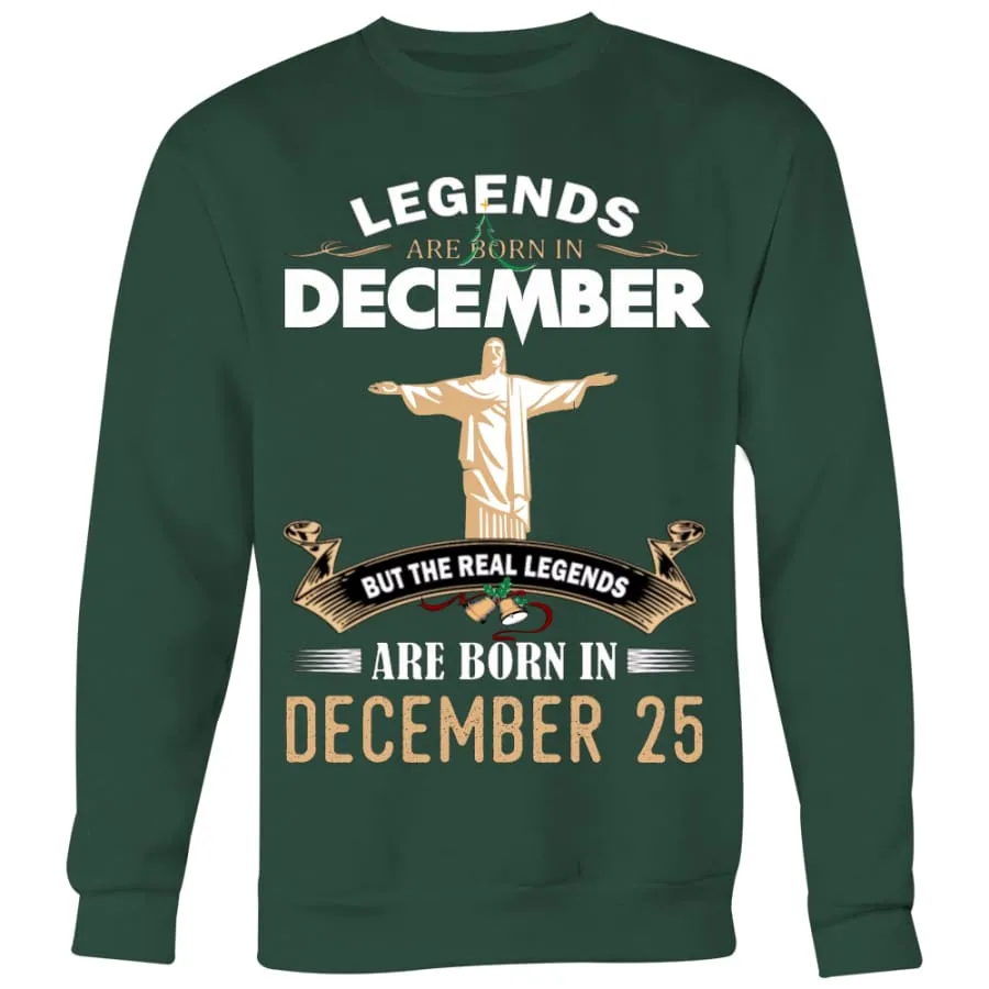 Jesus Born In Christmas Sweater Mens Womens (6 colors)