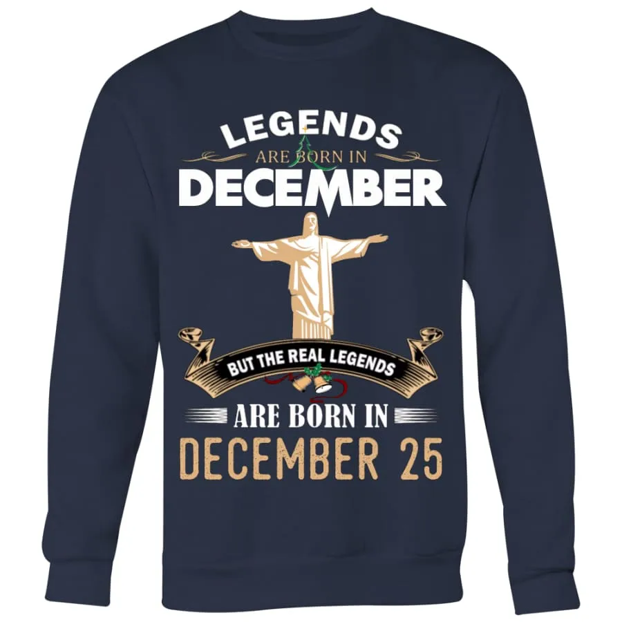 Jesus Born In Christmas Sweater Mens Womens (6 colors)
