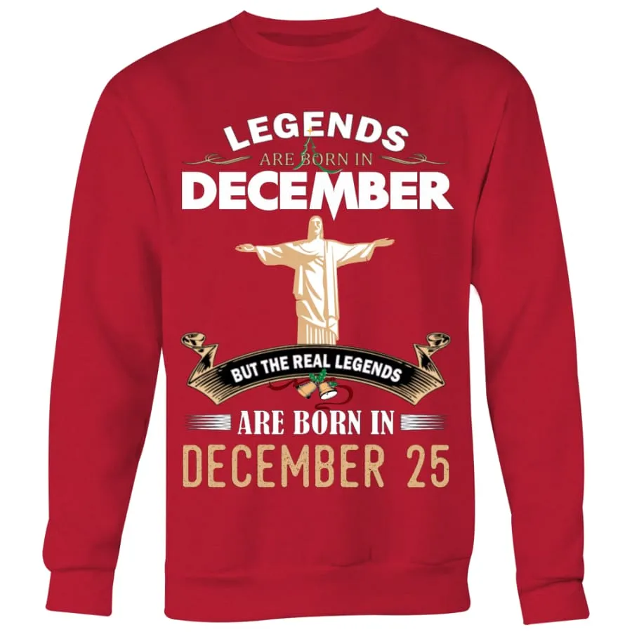 Jesus Born In Christmas Sweater Mens Womens (6 colors)
