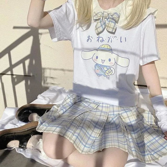 Kawaii Y2k Cartoon T-Shirt