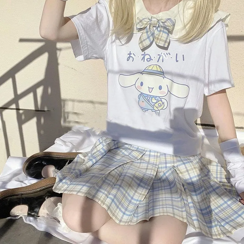 Kawaii Y2k Cartoon T-Shirt