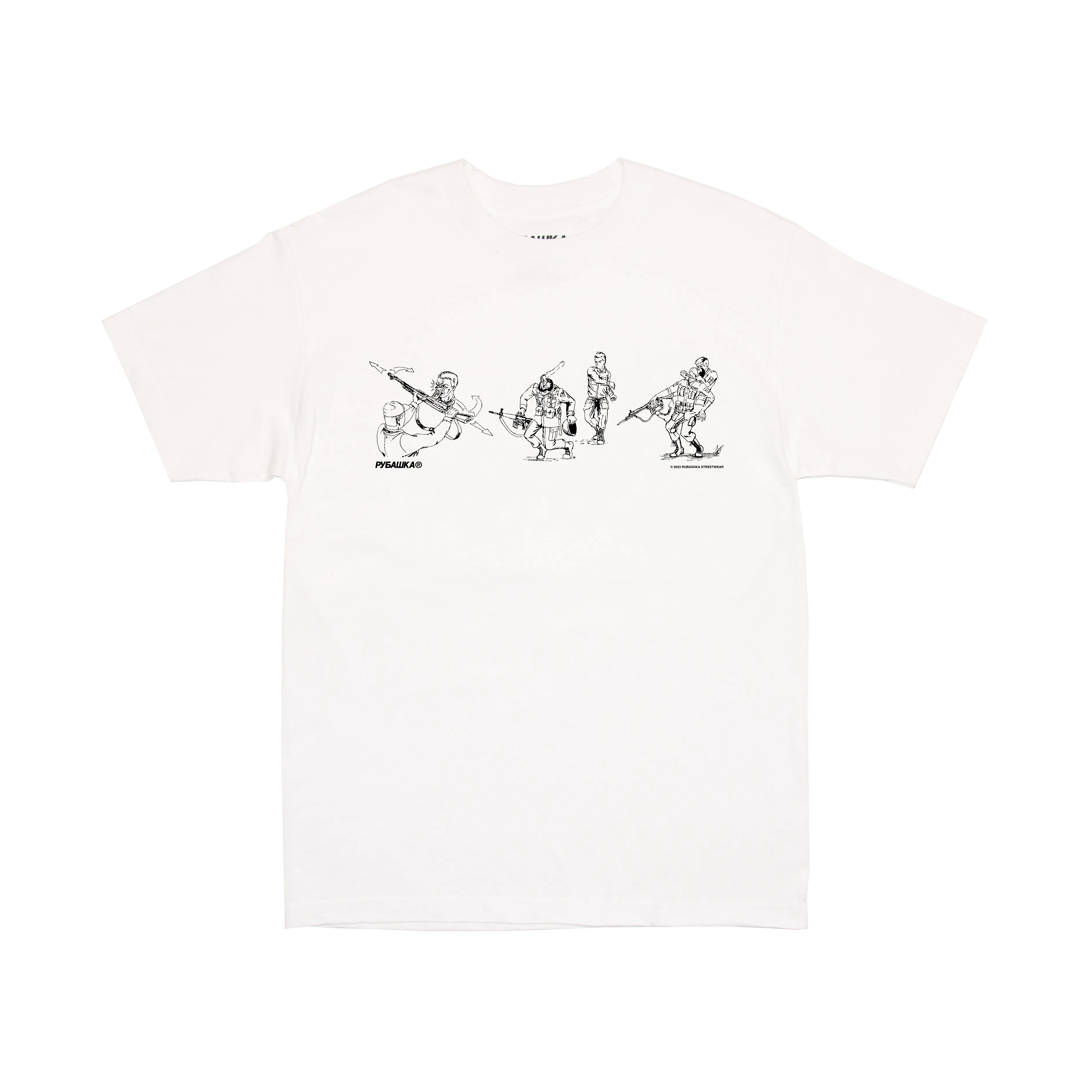 KGB ALPHA T-SHIRT WHITE