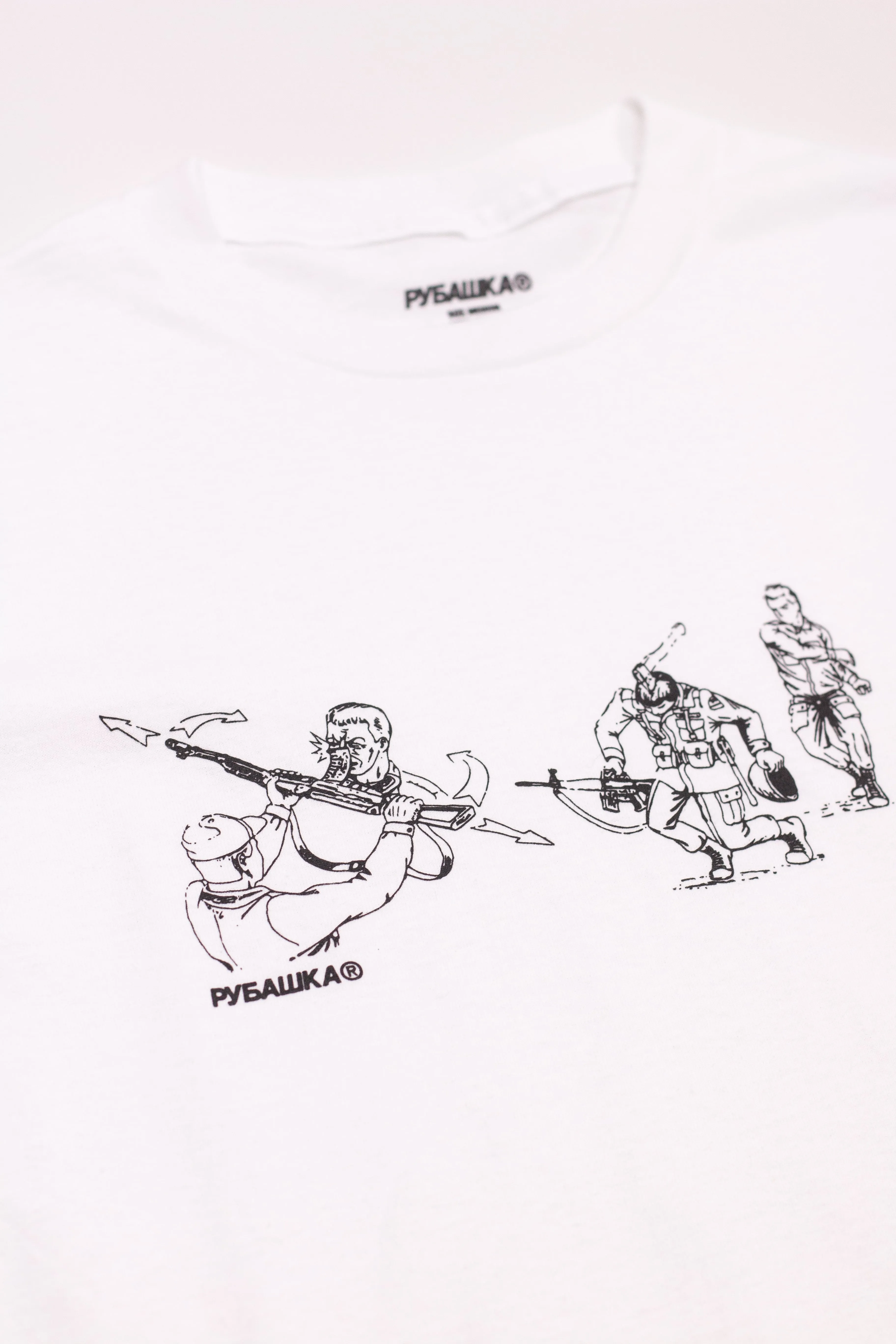 KGB ALPHA T-SHIRT WHITE