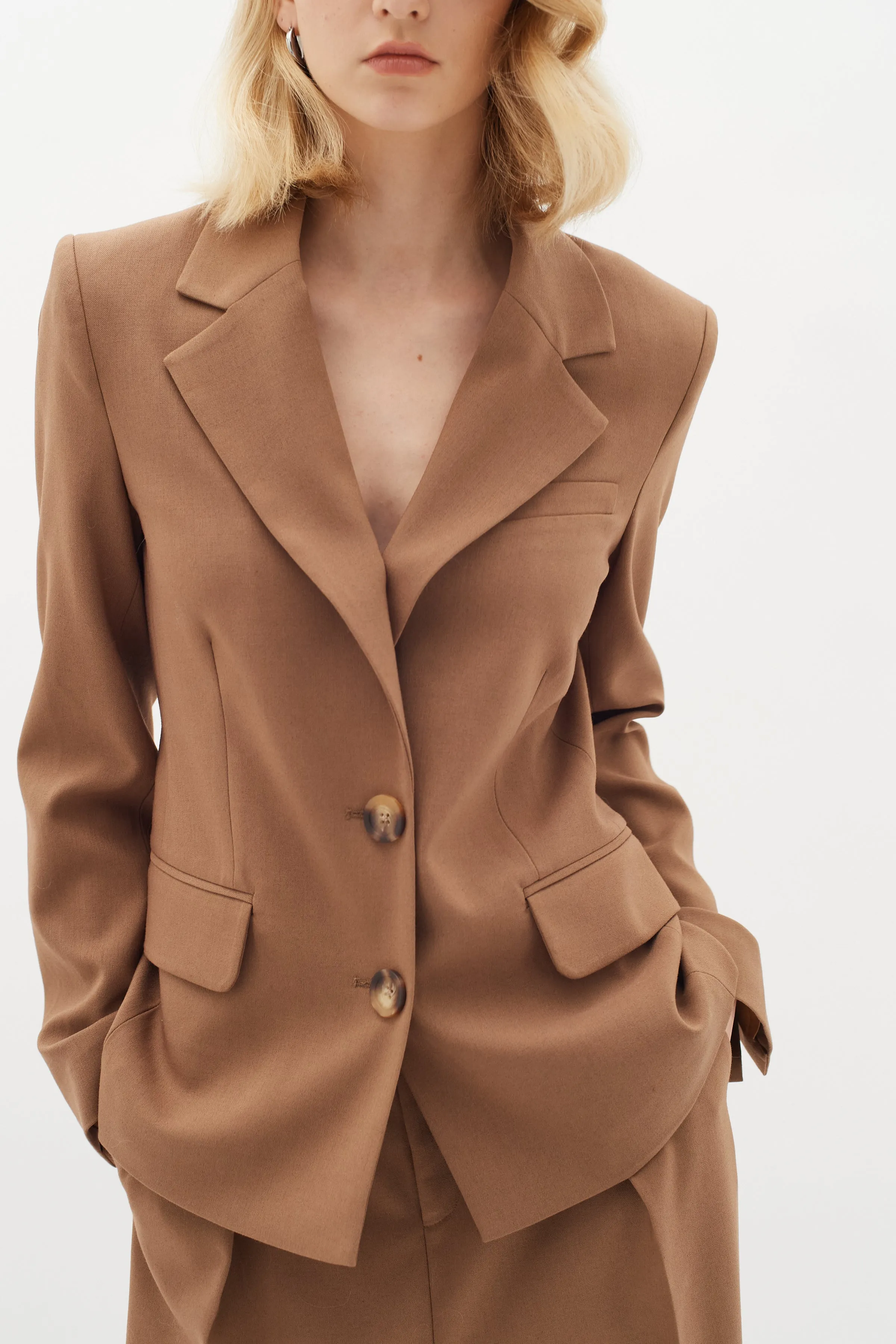 Khai Blazer - Coca Mocha