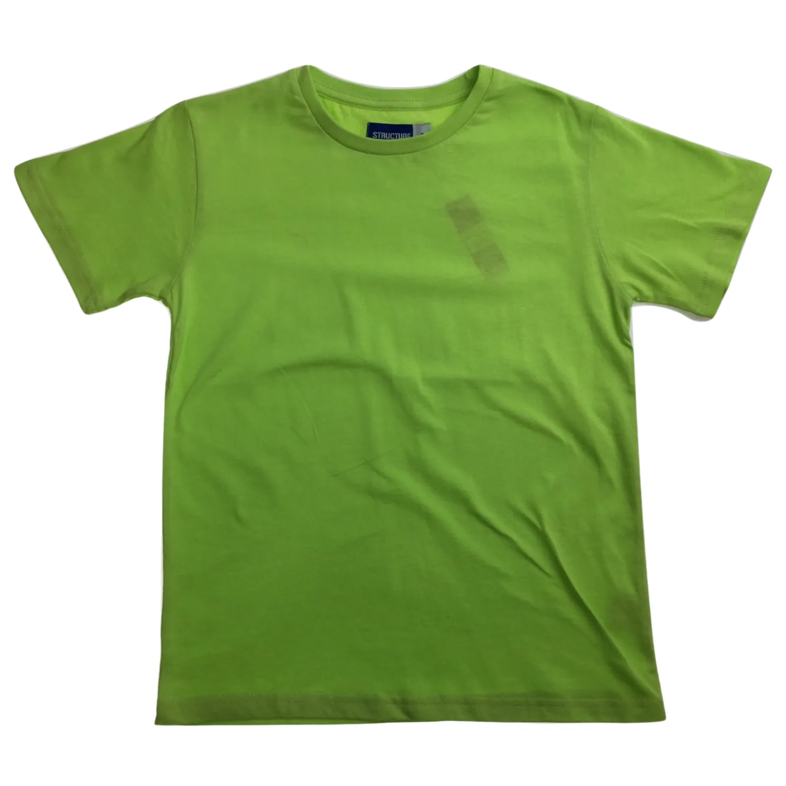 KIDS PLAIN T SHIRT Childrens Child 100% COTTON Boys Girls Basic Blank Tee Top