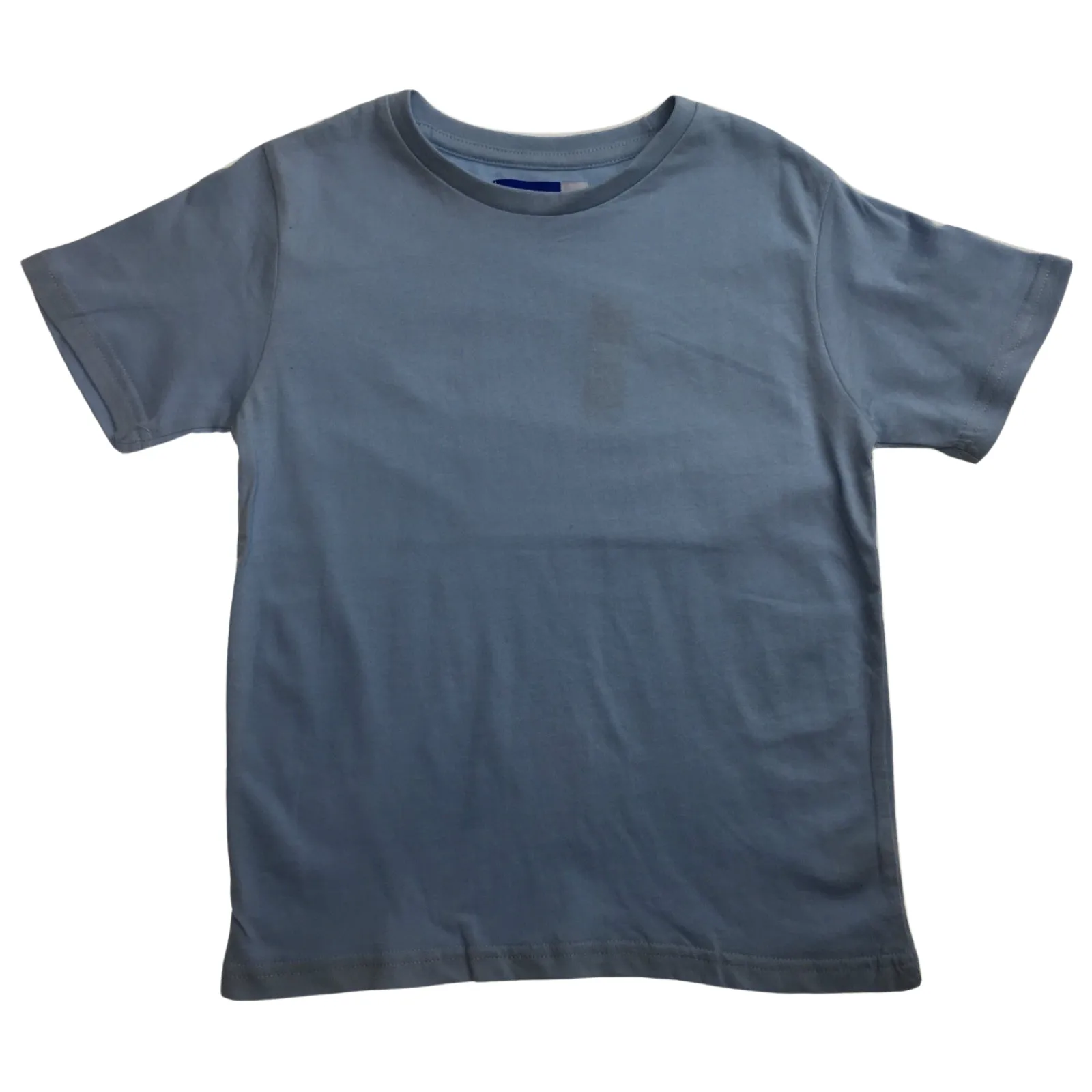 KIDS PLAIN T SHIRT Childrens Child 100% COTTON Boys Girls Basic Blank Tee Top