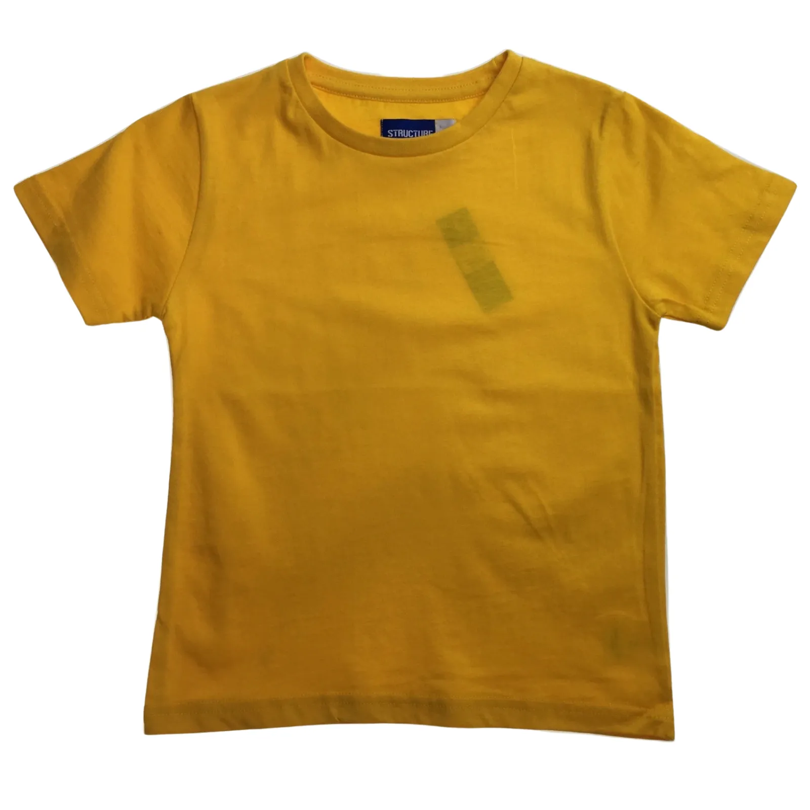 KIDS PLAIN T SHIRT Childrens Child 100% COTTON Boys Girls Basic Blank Tee Top