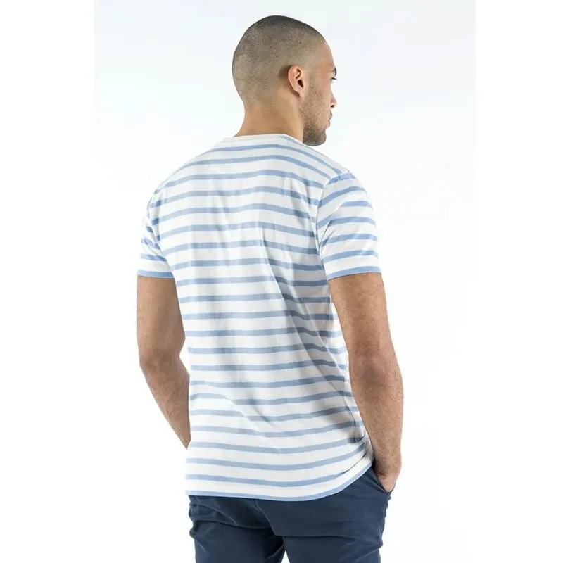 Lichtblauw striped t-shirt Tim