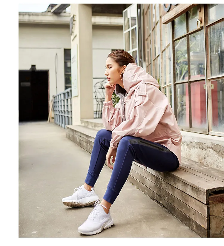 MISCHIEF HOODED RAIN TRENCH COAT