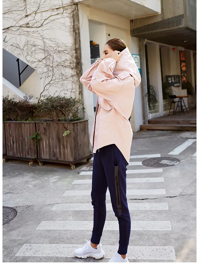 MISCHIEF HOODED RAIN TRENCH COAT