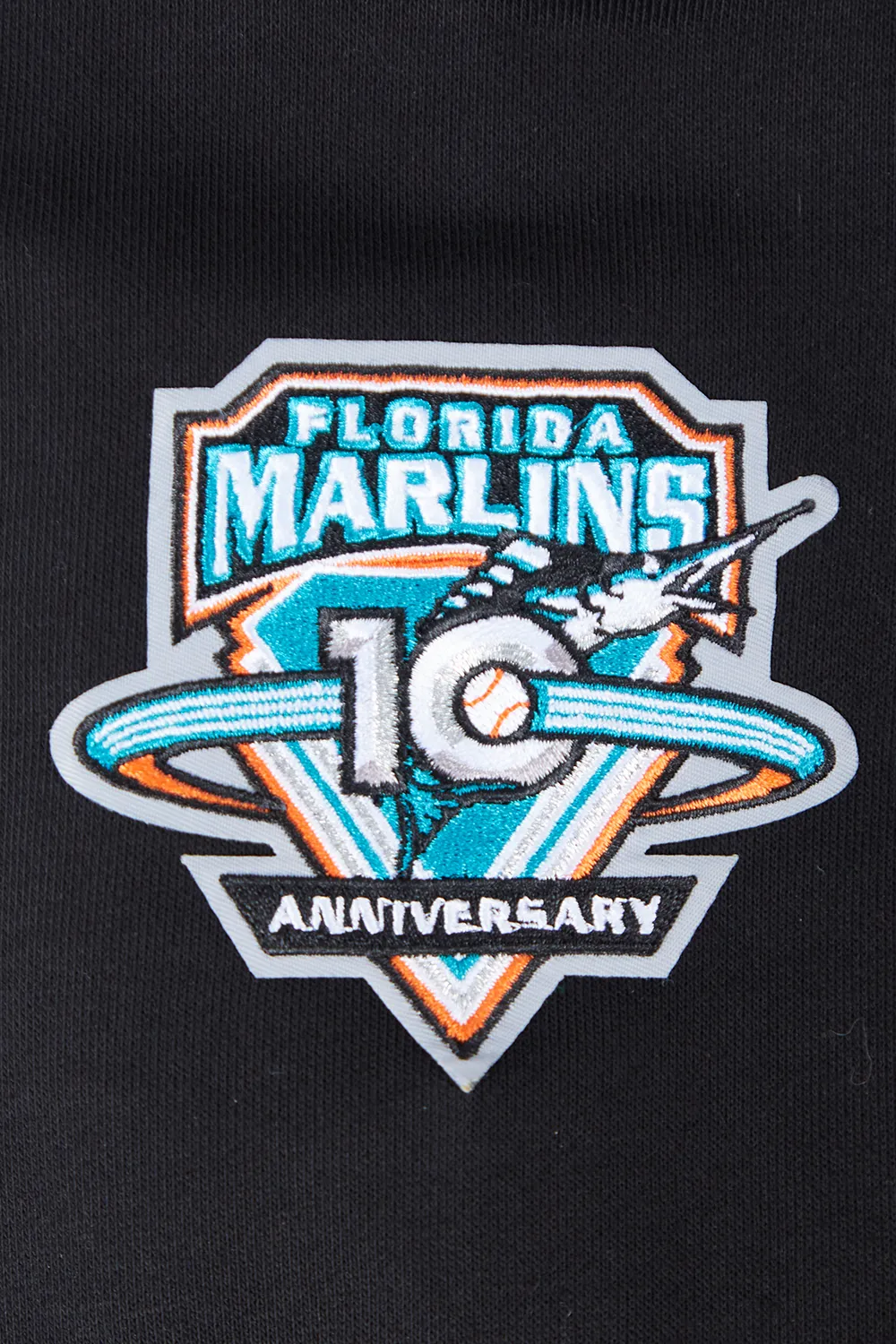 MLB FLORIDA MARLINS RETRO CLASSIC WOMEN'S CREWNECK (BLACK)