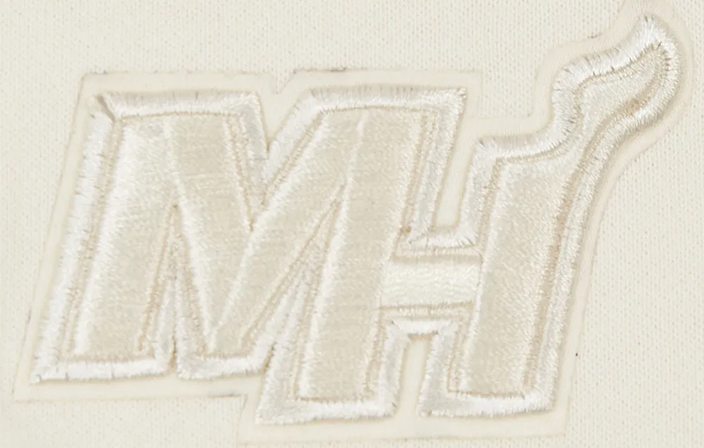 NBA MIAMI HEAT NEUTRAL WOMEN'S CREWNECK (EGGSHELL)
