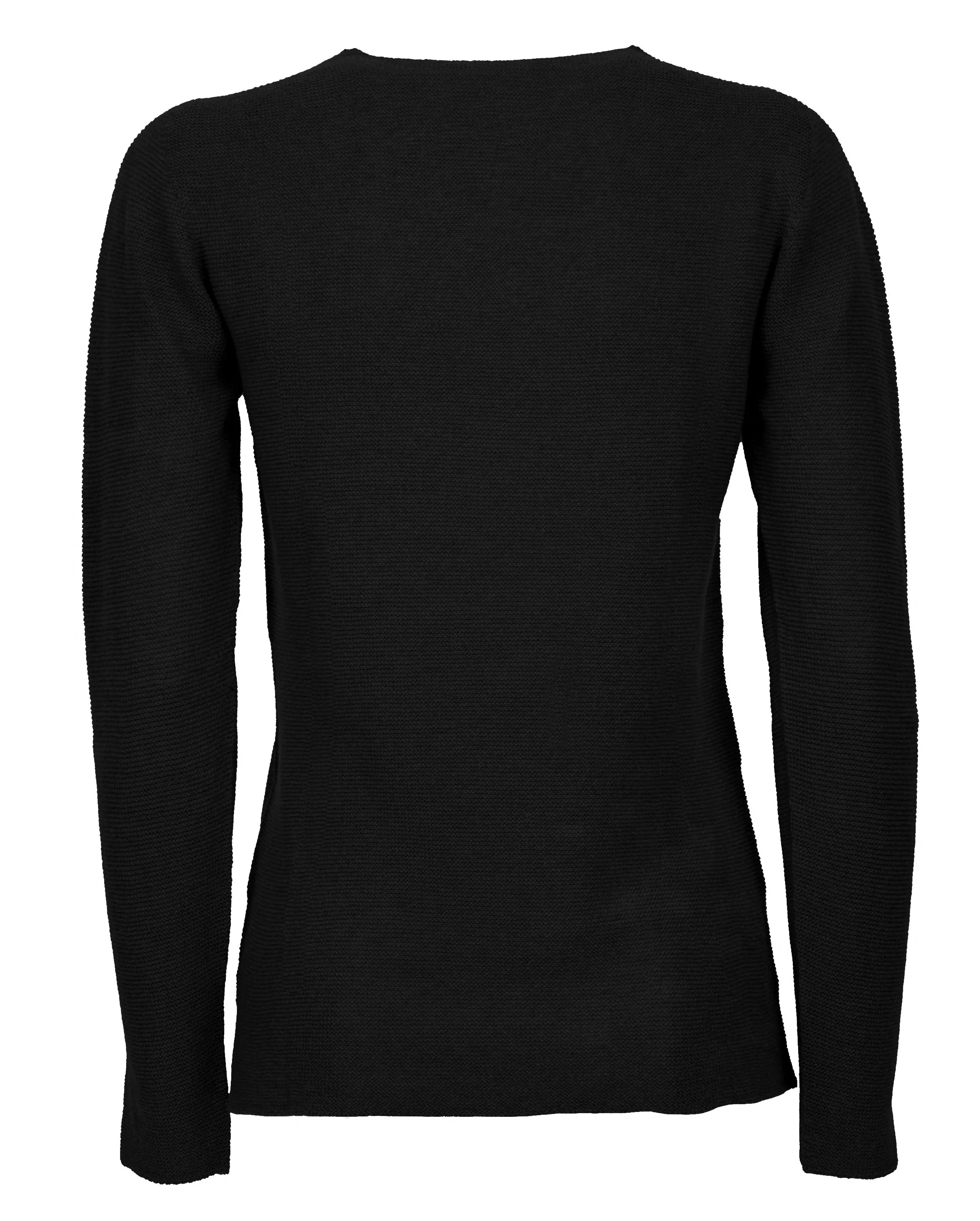 NEW FALL 24 - Women's Pure Cashmere Links Stitch V-Neck Night Blue