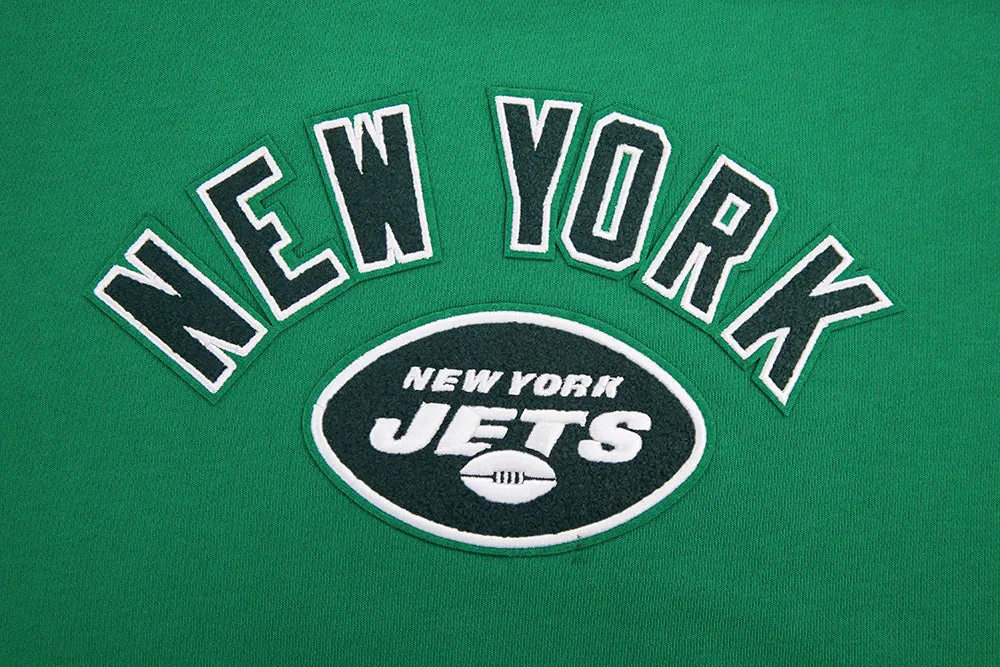 NFL NEW YORK JETS CLASSIC WOMEN'S CREWNECK (KELLY GREEN)