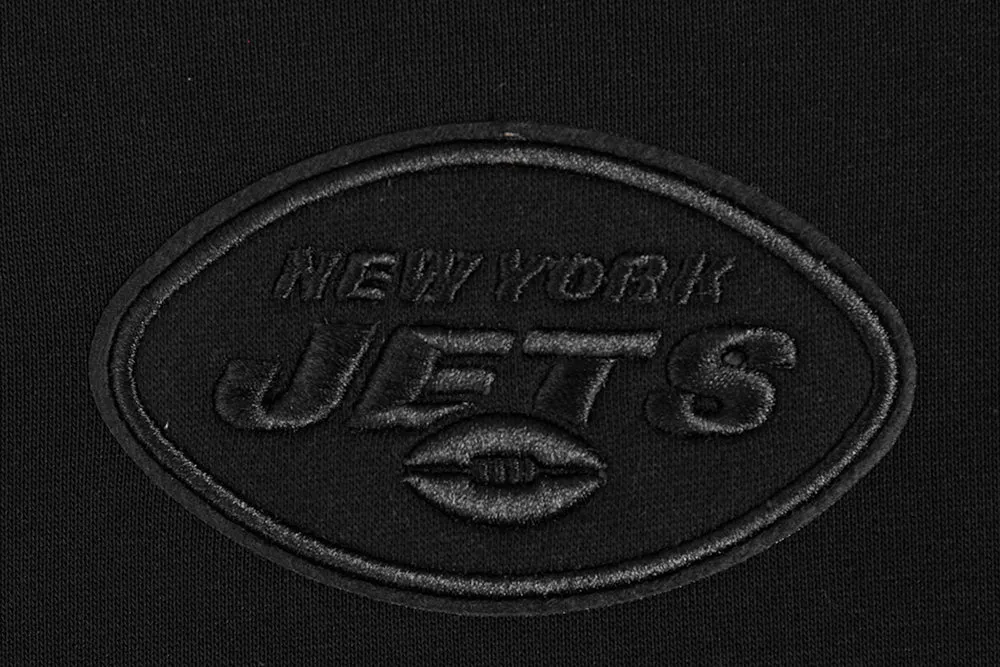 NFL NEW YORK JETS NEUTRAL WOMENS CREWNECK (BLACK)